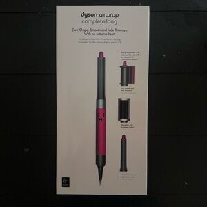 Brand New Dyson Airwrap Complete Long in Pink